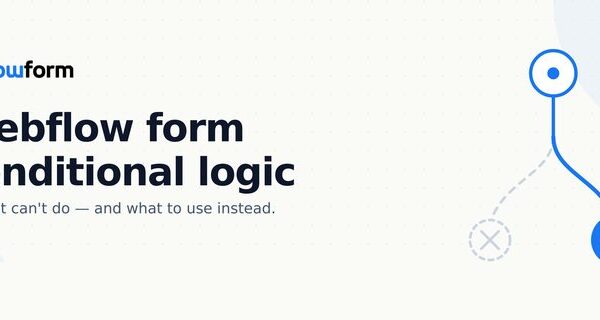 webflow conditional forms